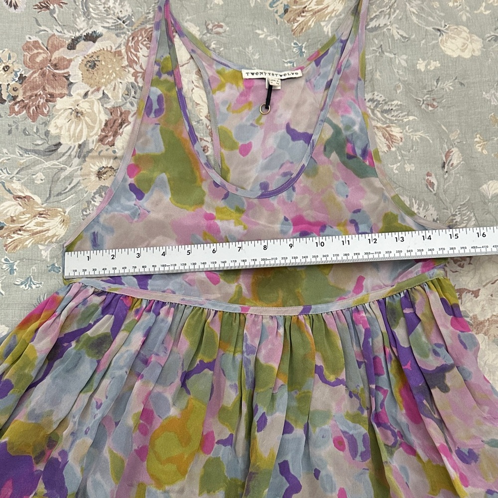 Twenty8Twelve Pastel Floral Dress in Silk - Picture 13 of 13